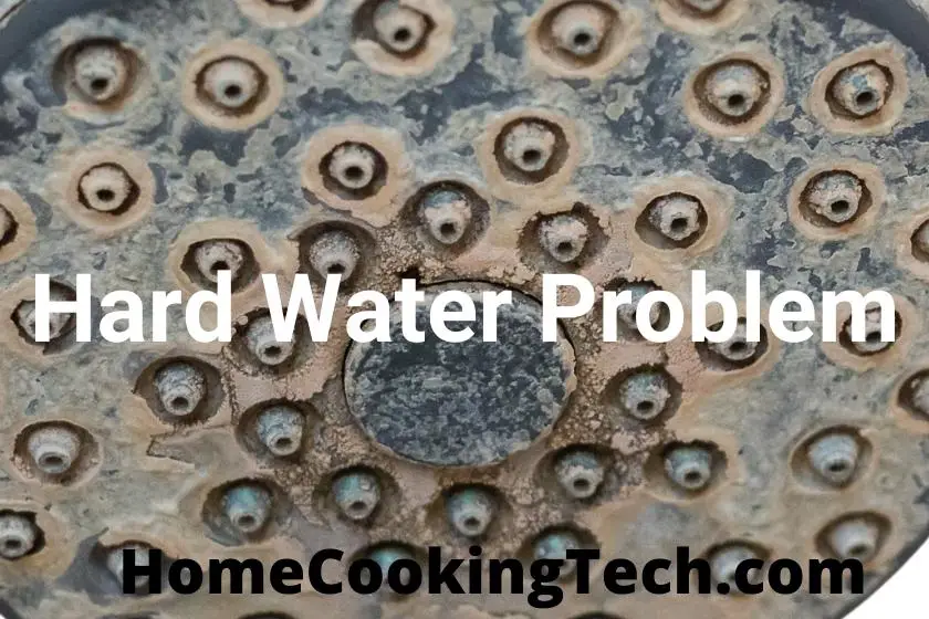 Hard water can create a white film over your air fryer