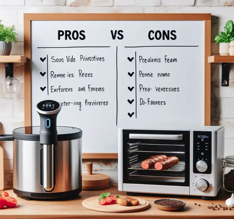 Sous Vide vs Steam Oven: A Comparison of Cooking Techniques